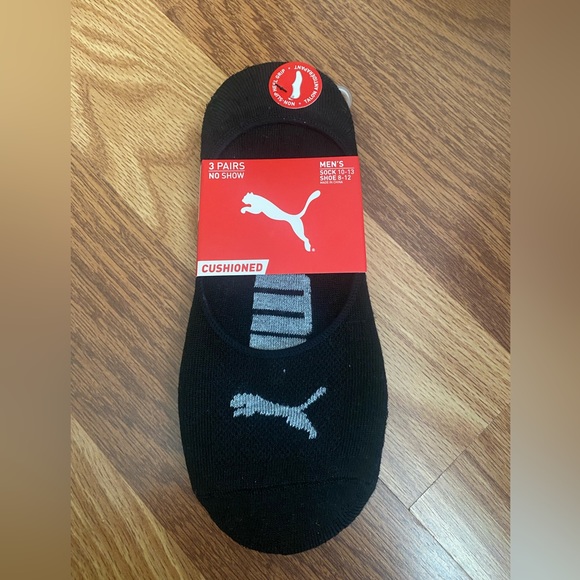 PUMA mens no show socks NWT - Picture 1 of 3
